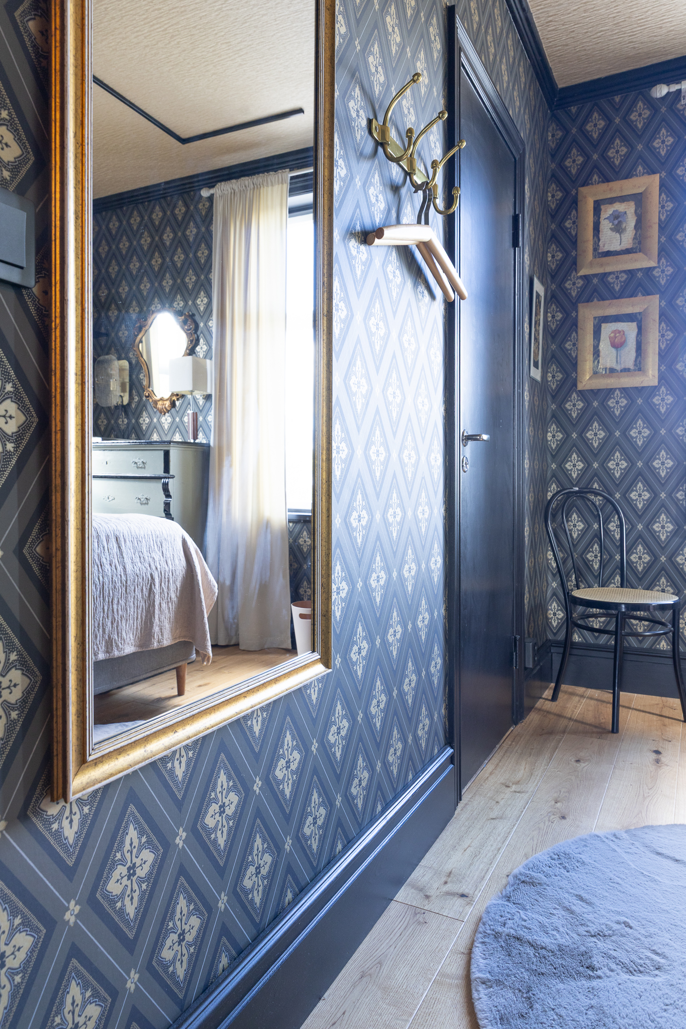 Hotellrum med naturtema